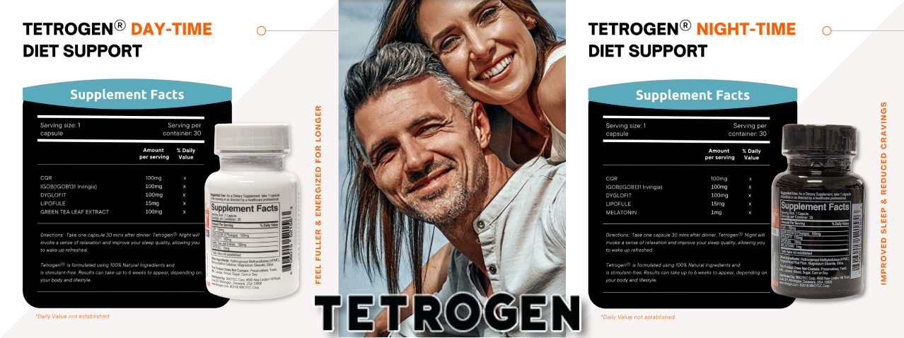 Tetrogen Supplement Facts